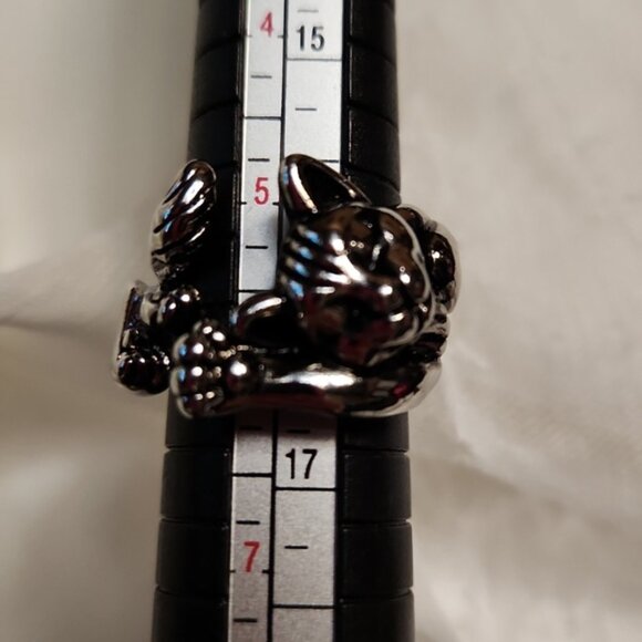 Cat Ring Sz.6 - Picture 4 of 6
